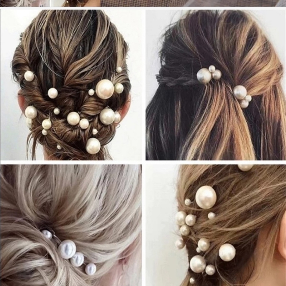 Pearl Hairpins